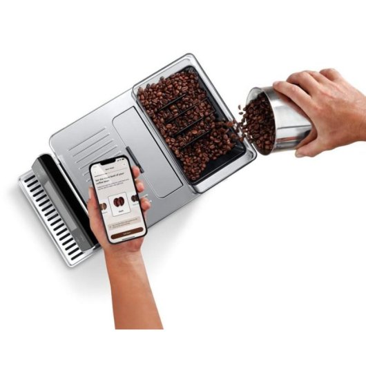 Cafetera Superautomática DeLonghi PrimaDonna Aromatic 2,2L 19 Bares molinillo leche