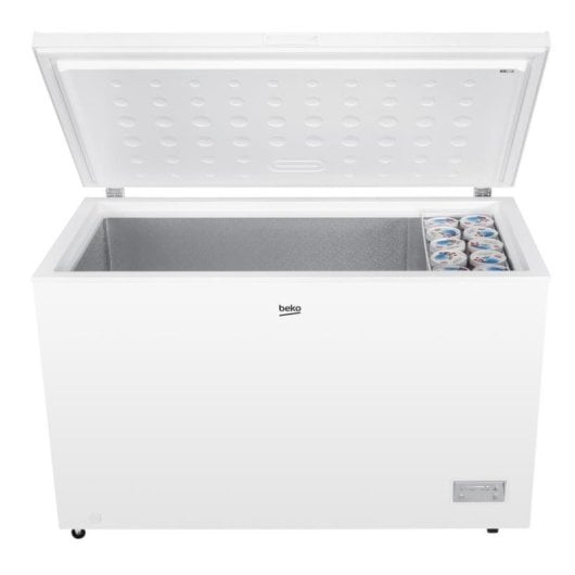 Congelador Beko CF380EWN 371L E Blanco Arcón Cíclico 40dB