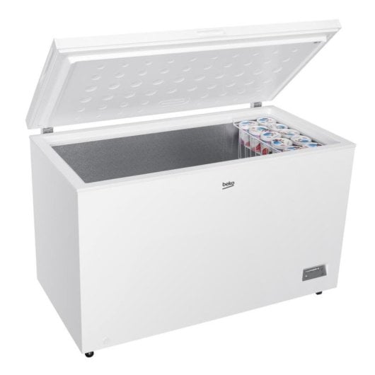 Congelador Beko CF380EWN 371L E Blanco Arcón Cíclico 40dB