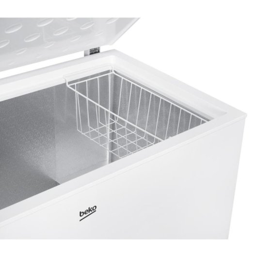Congelador Beko CF380EWN 371L E Blanco Arcón Cíclico 40dB