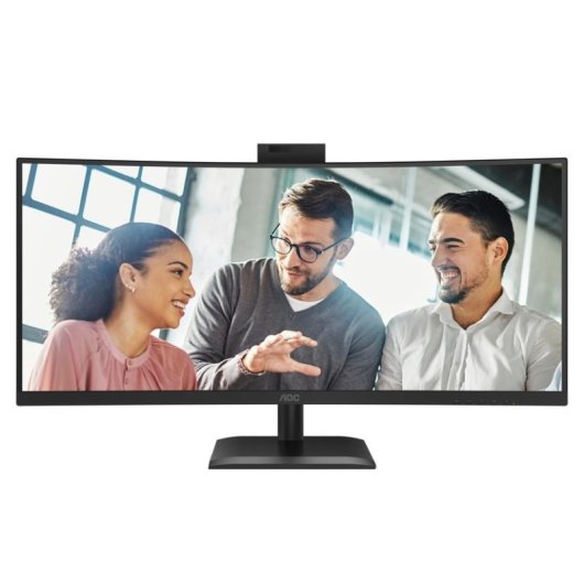 Monitor PC AOC CU34E4CW 34" UltraWide Quad HD 120Hz VA Curvo HDR10 USB-C KVM