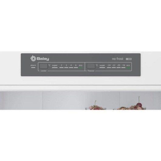 Frigorífico Combi Balay 3KFD553XI No Frost 186cm 326L D Inox