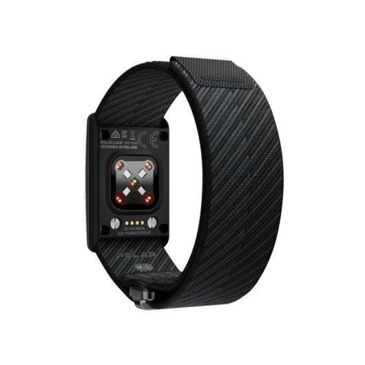Pulsera de Actividad Polar 920115931 Bluetooth GPS Negro 8 dias seguimiento salud y deporte