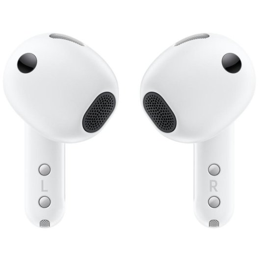 Auriculares inalámbricos Samsung Galaxy Buds4 Bluetooth con Cancelación Activa de Ruido blancos, resistencia IP54
