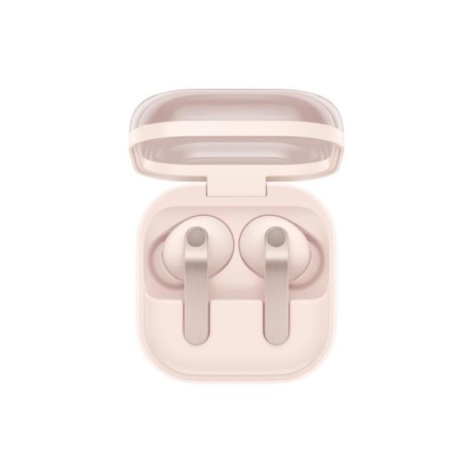 Auriculares Samsung Galaxy Buds4 Pro sem fios Bluetooth com Cancelamento de Ruído, Microfone e proteção IP57, dourado rosa