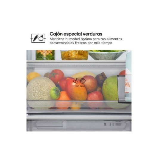 Frigorífico Combi LG GBBSJ20ESW No Frost 203cm 375L E Branco WiFi IA