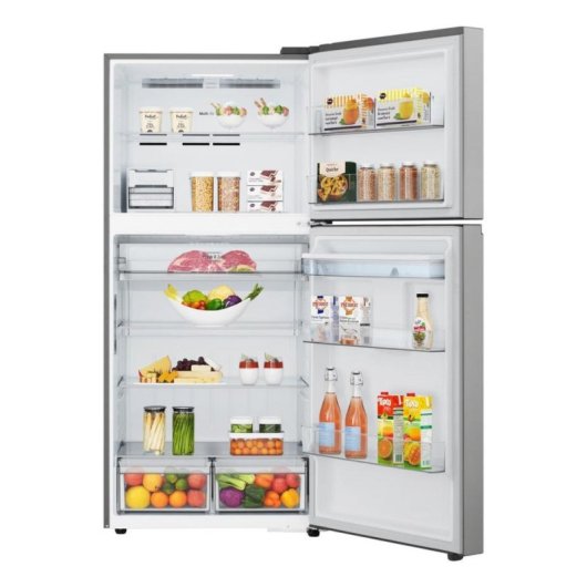 Réfrigérateur Deux Portes LG GTFV61PYBQD No Frost 186cm 609L E Argent WiFi