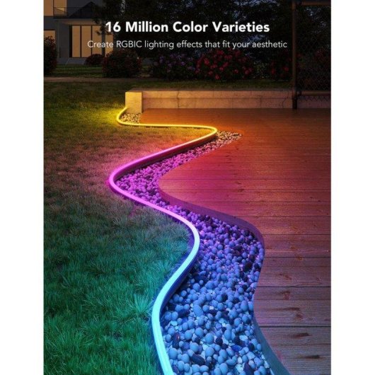 Tira de luz inteligente Govee H61A8 Wi-Fi Bluetooth LED Multicolor 10 m