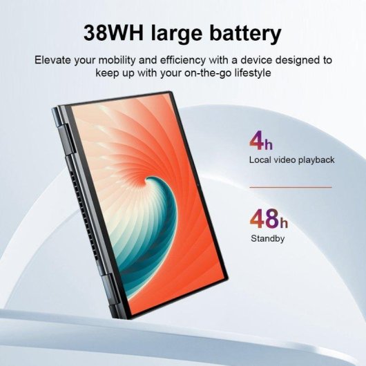 Portátil Ninkear 15.6" AMD Ryzen 3 3250U 16GB 512GB SSD Vega 3 Windows 11 Pro