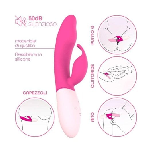 Vibromasseur Do You Erotic Rabbit double stimulation 10 modes 5 intensités IPX7