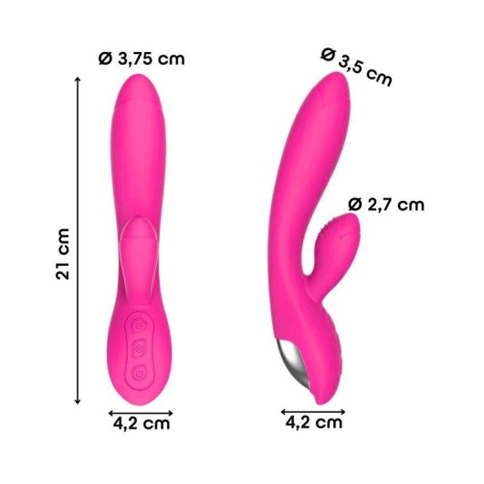 Vibromasseur Do You Erotic Rabbit double stimulation 10 modes silicone IPX6 USB