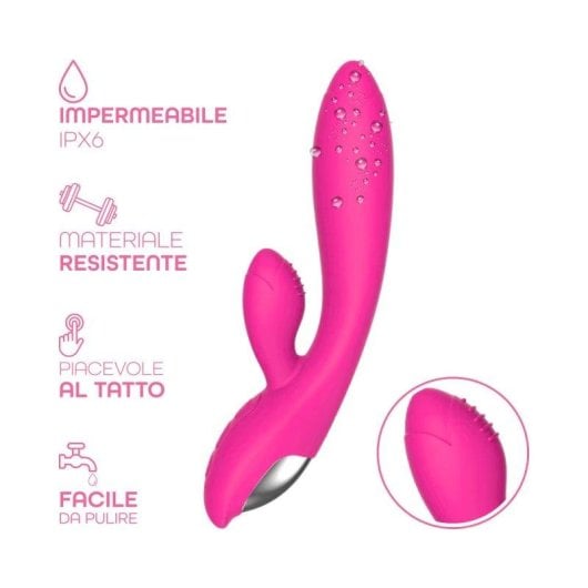 Vibromasseur Do You Erotic Rabbit double stimulation 10 modes silicone IPX6 USB