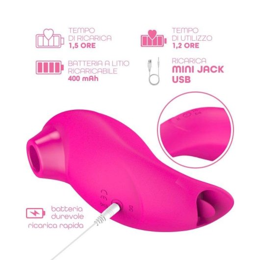 Saugstimulator Do You Erotic Succhia E Lecca Clitoride 2in1 20 Modi USB IPX7