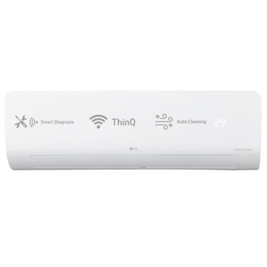 Aire Acondicionado Split 1x1 LG WZ12AWN 2.838 Frigorías A++ WiFi Bomba de Calor Mando