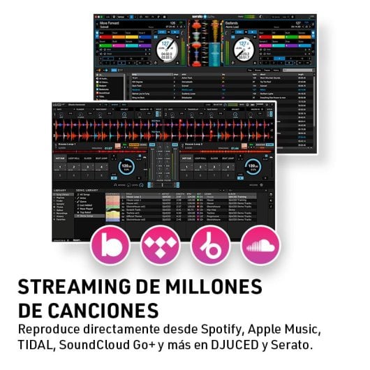 Controladora DJ Hercules DJControl Inpulse 200 MK3 USB-C Stems