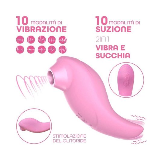 Saugstimulator Do You Erotic Verena 2in1 10 Saugstufen 10 Vibrationen IP65