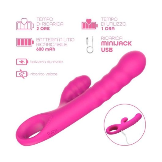 Vibrator Do You Erotic Rabbit 2 Motoren 10 Modi USB wasserdicht