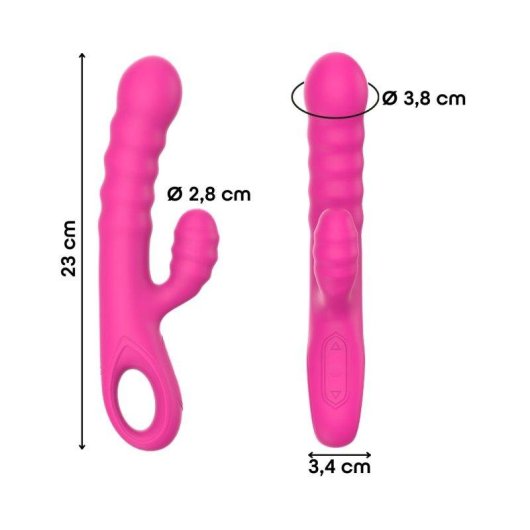 Vibrator Do You Erotic Rabbit 2 Motoren 10 Modi USB wasserdicht