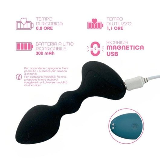 Vibrator Do You Erotic Butt Plug App 9 Modi USB IPX7 Silikon