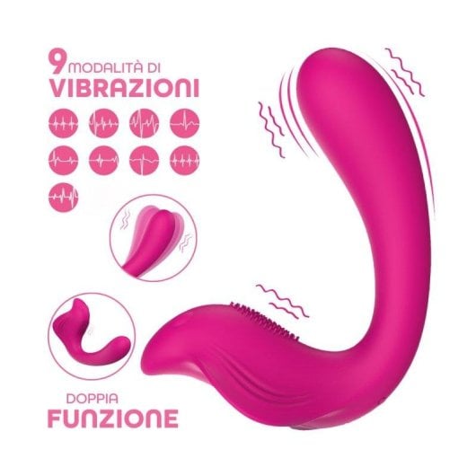 Vibromasseur Do You Erotic U App Controle a distance IPX7 9 modes USB