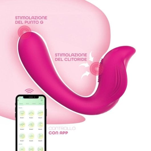 Vibromasseur Do You Erotic U App Controle a distance IPX7 9 modes USB