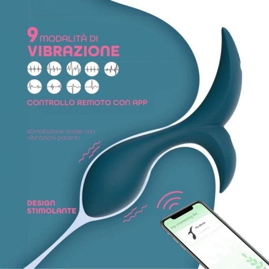 Analvibrator Do You Erotic App Remote 9 Modi IPX7 USB