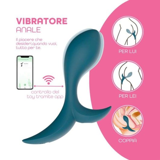 Analvibrator Do You Erotic App Remote 9 Modi IPX7 USB