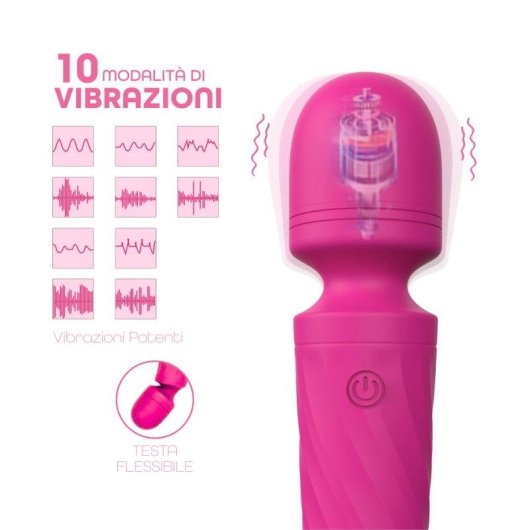 Vibratore Do You Erotic Wand Massager Mini 10 modalita USB IPX6