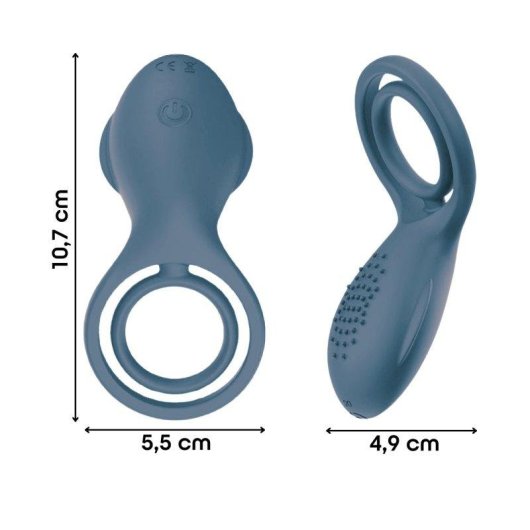 Anello vibrante Do You Erotic Rudy silicone 10 modalita USB IP65