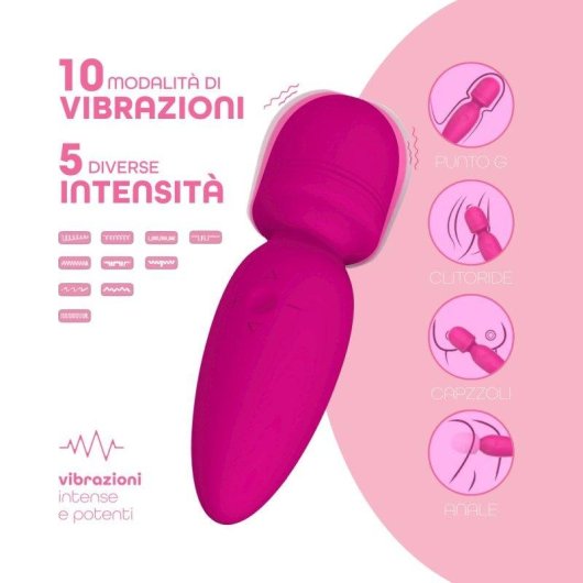 Vibromasseur Do You Erotic Wand Massager Rechargeable 10 modes 5 intensites
