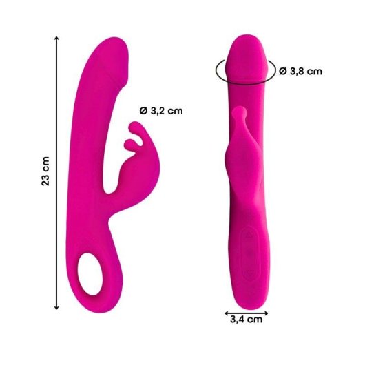 Vibrator Do You Erotic Rabbit Doppelstimulation 2 Motoren USB