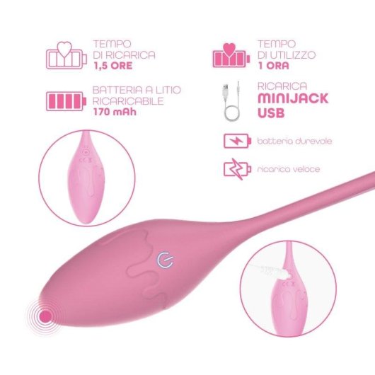 Vibromasseur Do You Erotic Ovetto App 9 vibrations silencieux IPX7