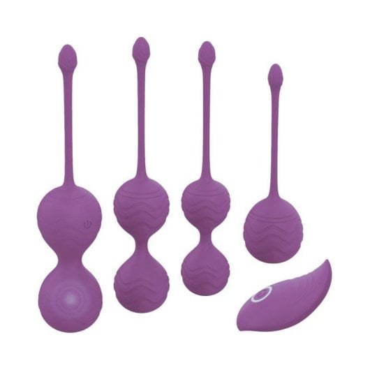 Vaginalkugeln Do You Erotic Eunice vibrierend 10 Modi Fernbedienung 4 Gewichte