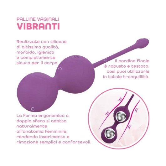 Vaginalkugeln Do You Erotic Eunice vibrierend 10 Modi Fernbedienung 4 Gewichte