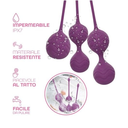 Vaginalkugeln Do You Erotic Eunice vibrierend 10 Modi Fernbedienung 4 Gewichte