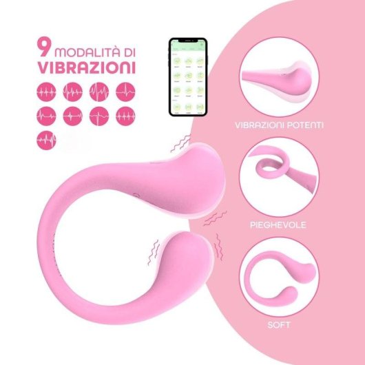 Vibromasseur Do You Erotic Multifonction App 9 modes Etanche Silicone Flexible