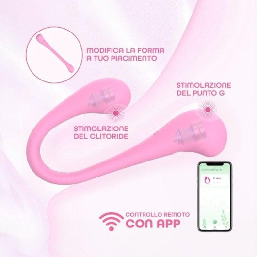 Vibromasseur Do You Erotic Multifonction App 9 modes Etanche Silicone Flexible