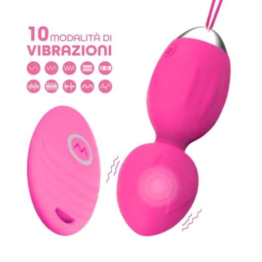 Vibromasseur Do You Erotic Ada double sphere telecommande 10 modes rechargeable