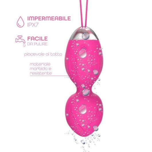 Vibromasseur Do You Erotic Ada double sphere telecommande 10 modes rechargeable