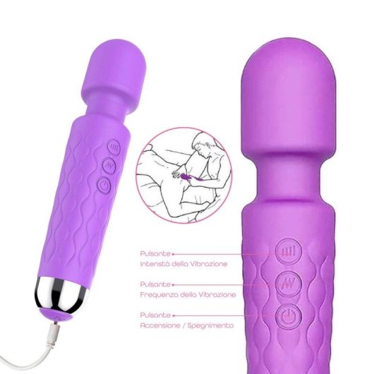 Vibratore Do You Erotic Wand Massager 20 modalita 8 velocita IPX6 USB