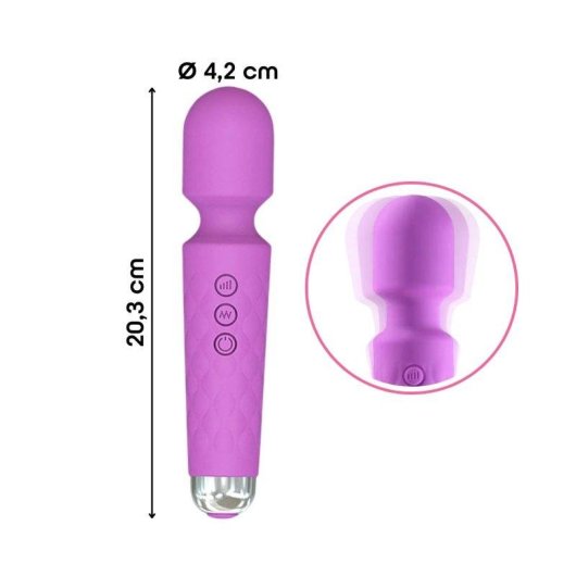 Vibratore Do You Erotic Wand Massager 20 modalita 8 velocita IPX6 USB