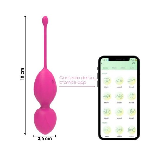 Vibromasseur Do You Erotic Oeuf App 9 vibrations etanche USB