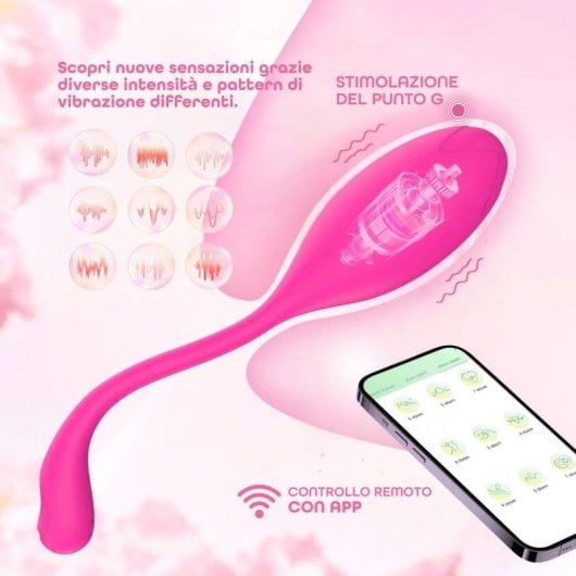 Vibromasseur Do You Erotic Oeuf App Wireless 9 modes Silicone USB