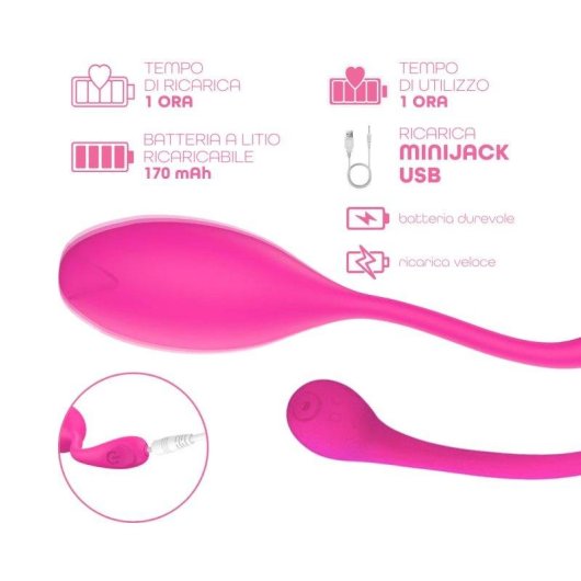 Vibromasseur Do You Erotic Oeuf App Wireless 9 modes Silicone USB