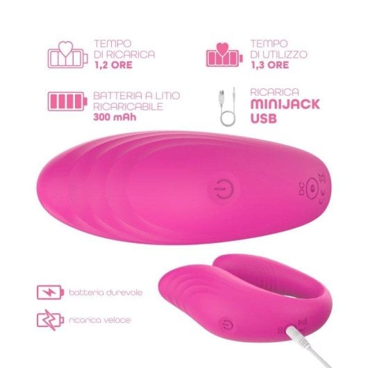 Vibromasseur Do You Erotic Multifonction App 9 modes double stimulation