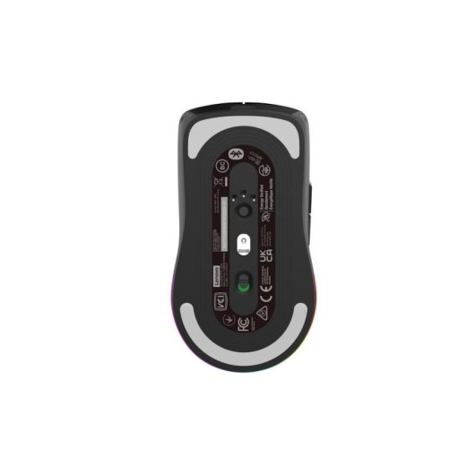 Ratón Inalámbrico Lenovo con Bluetooth Negro 7 Botones 5000 DPI