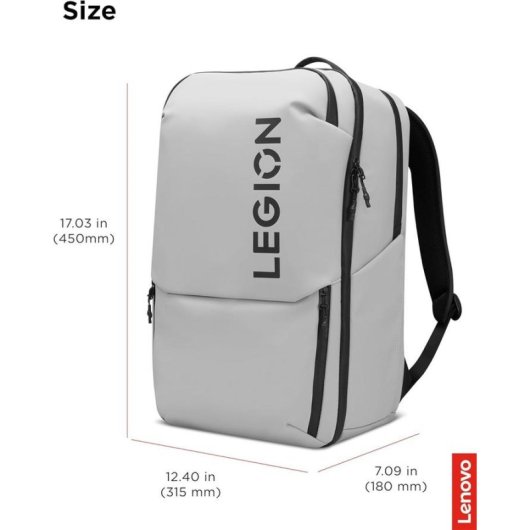Mochila Gaming Lenovo Legion 17 GB800 Resistente al Agua 21L