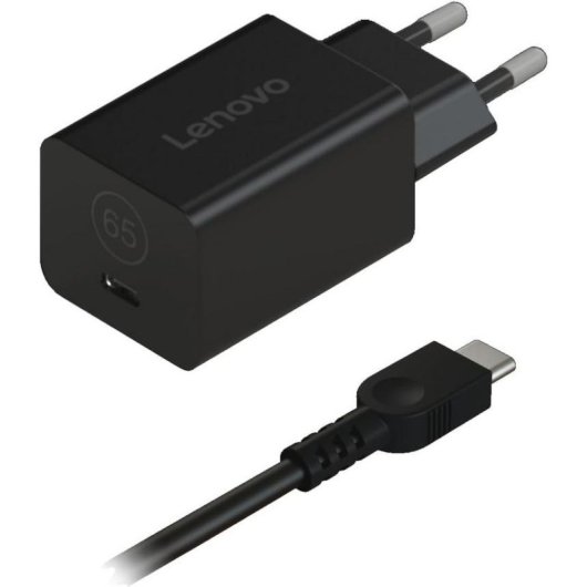 Carregador Lenovo GaN Nano 65W USB-C Compacto Preto 1,8 m