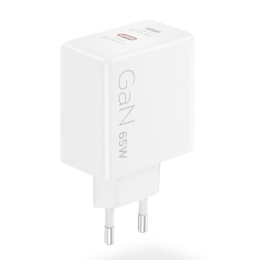 Lenovo Dual USB-C 65W GaN Oplader Wit 2 Poorten