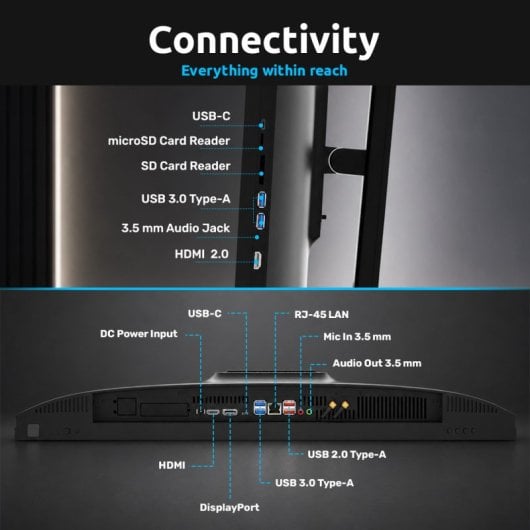 All-in-One Alurin Flow Intel Core i5-12400 16GB 1TB SSD UHD 730 24" Windows 11 Home Altezza regolabile